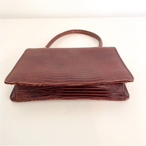 Staud Style Croc Embossed Top Handle Mini Bag - Picture 7 of 7